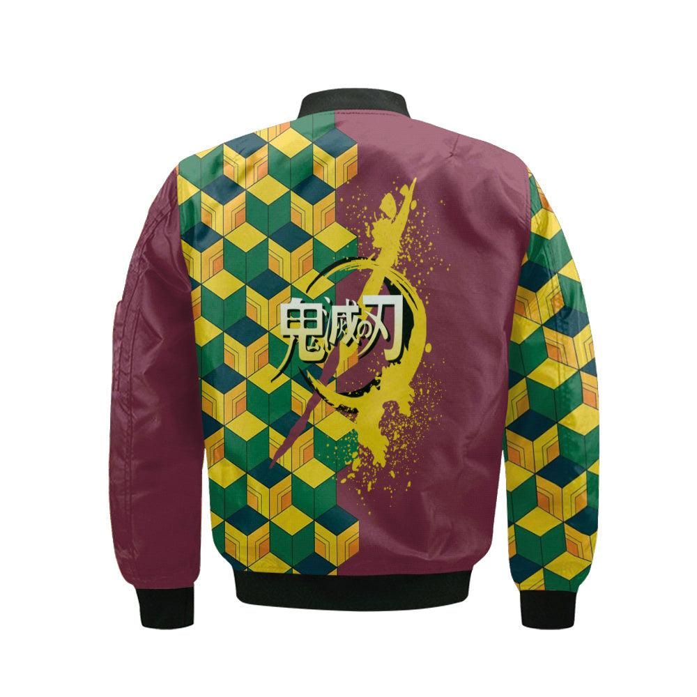 Giyuu-Tomioka-KNY-Bomber-Jacket-Custom-Cosplay-Costumes-Bomber-Jacket-1