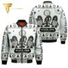 Gnomes Pittsburgh Steelers Ugly Christmas Bomber Jacket