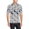 Goat Pattern Print Design 03 Men Polo Shirt