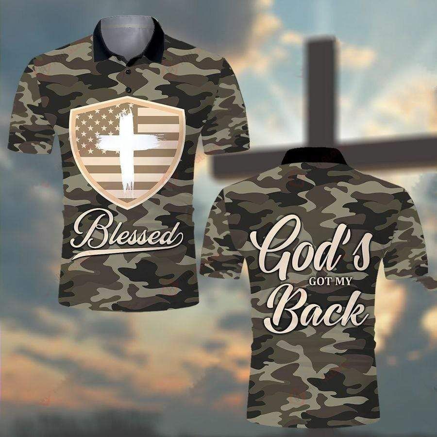 God'S Got My Back Polo Shirt God'S Got My Back Polo Shirt