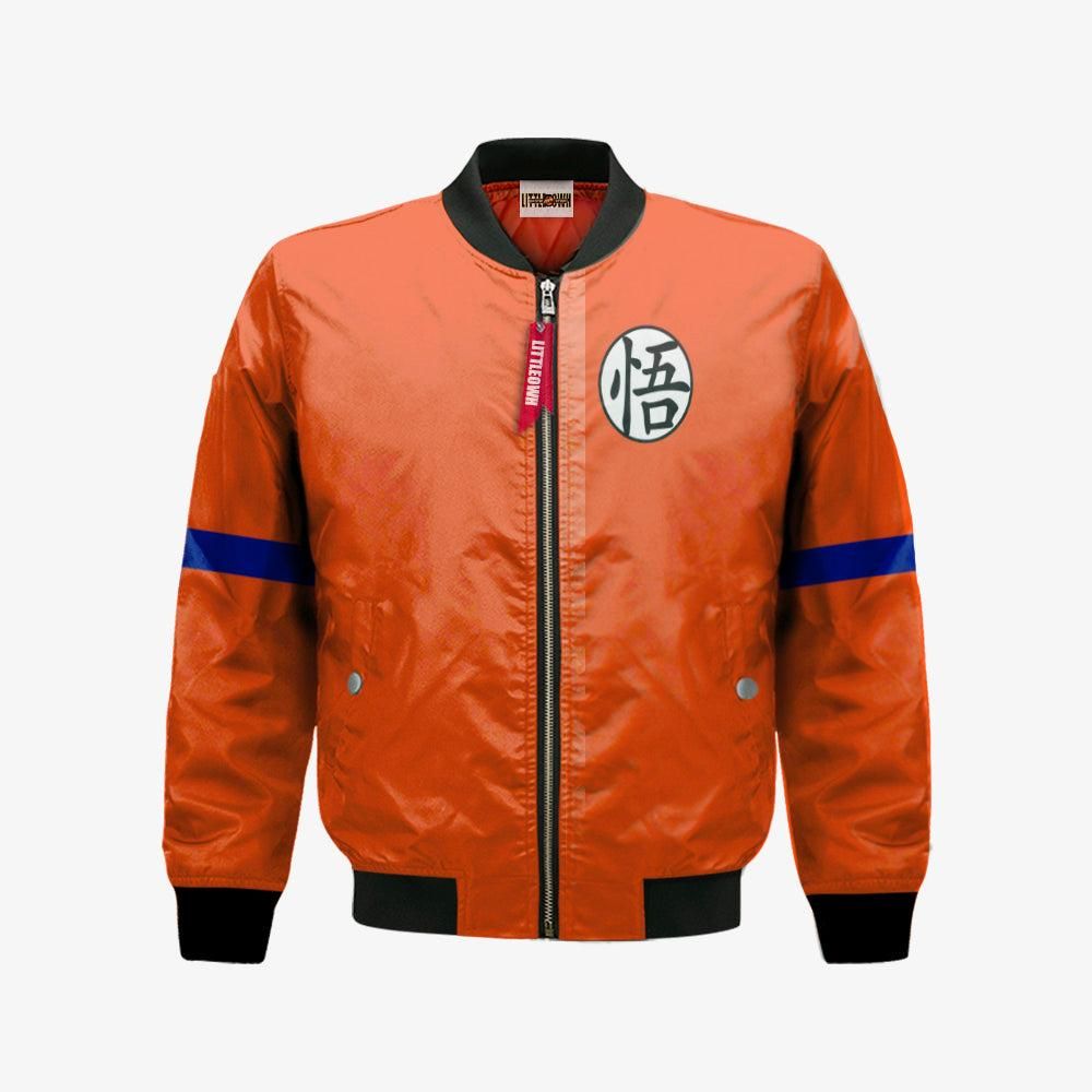 Goku Bomber Jacket Custom Dragon Ball Cosplay Costumes Bomber Jacket Goku Bomber Jacket Custom Dragon Ball Cosplay Costumes Bomber Jacket