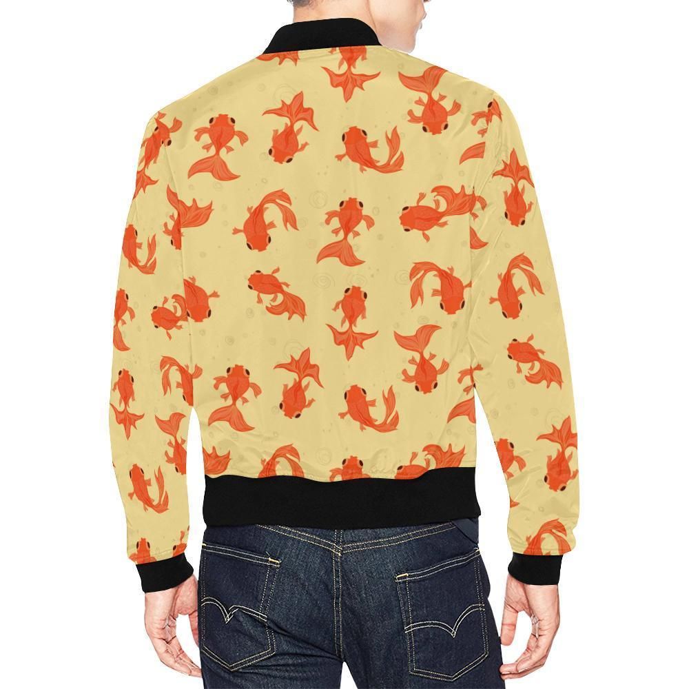 Goldfish-Pattern-Print-Mens-Bomber-Jacket-2