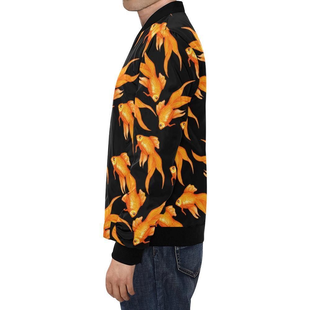 Goldfish-Print-Pattern-Mens-Bomber-Jacket-1