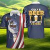 Golf And Beer That'S Why I'M Here Polo Shirt