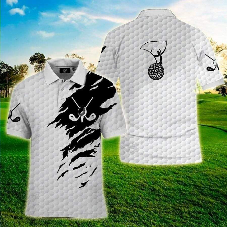 Golf Black Polo Shirt Golf Black Polo Shirt