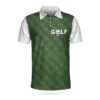 Golf Green Background 3D All Over Printed Polo Shirt