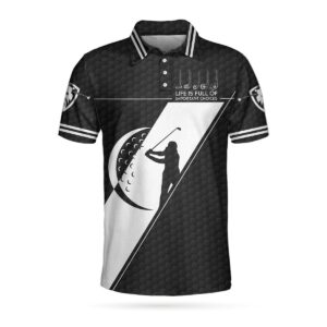 Golf Important Choices 3D All Over Printed Polo Shirt