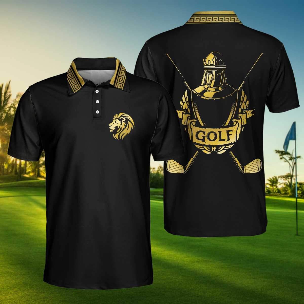 Golf King 3D All Over Printed Polo Shirt Golf King 3D All Over Printed Polo Shirt