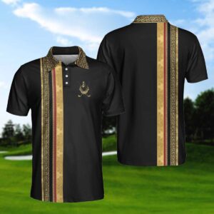 Golf King Luxury Baroque V2 Polo Shirt