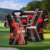 Golf Player Red Light Polo Shirt #Kv