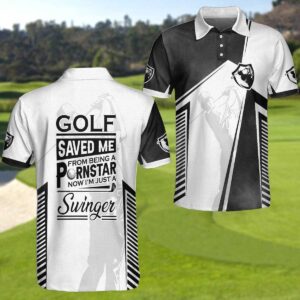 Golf Saved Me Polo Shirt