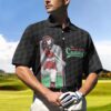 Golf Sexy Vintage Girl Who'S Your Caddy Polo Shirt #V