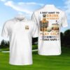 Golf Whisky And Take Naps Polo Shirt #Va