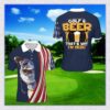 Golf and beer that’s why I’m here polo shirt