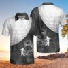 Golfer Ball With Smoke Polo Shirt