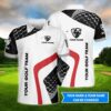 Golfer Custom Name And Your Team Name Polo Shirt