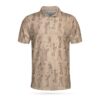 Golfer Pencil Painting Short Sleeve Polo Shirt - Father'S Day Gifts #Dh