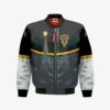 Gordon Agrippa Bomber Jacket Custom Black Clover Cosplay Costumes Bomber Jacket