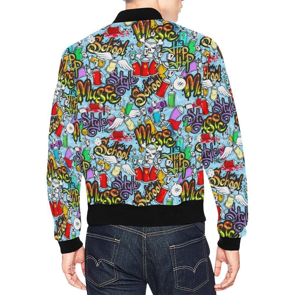 Graffiti-Pattern-Print-Mens-Bomber-Jacket-2