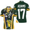 Green Bay Packer Davante Adams Legend 17 Polo Shirt