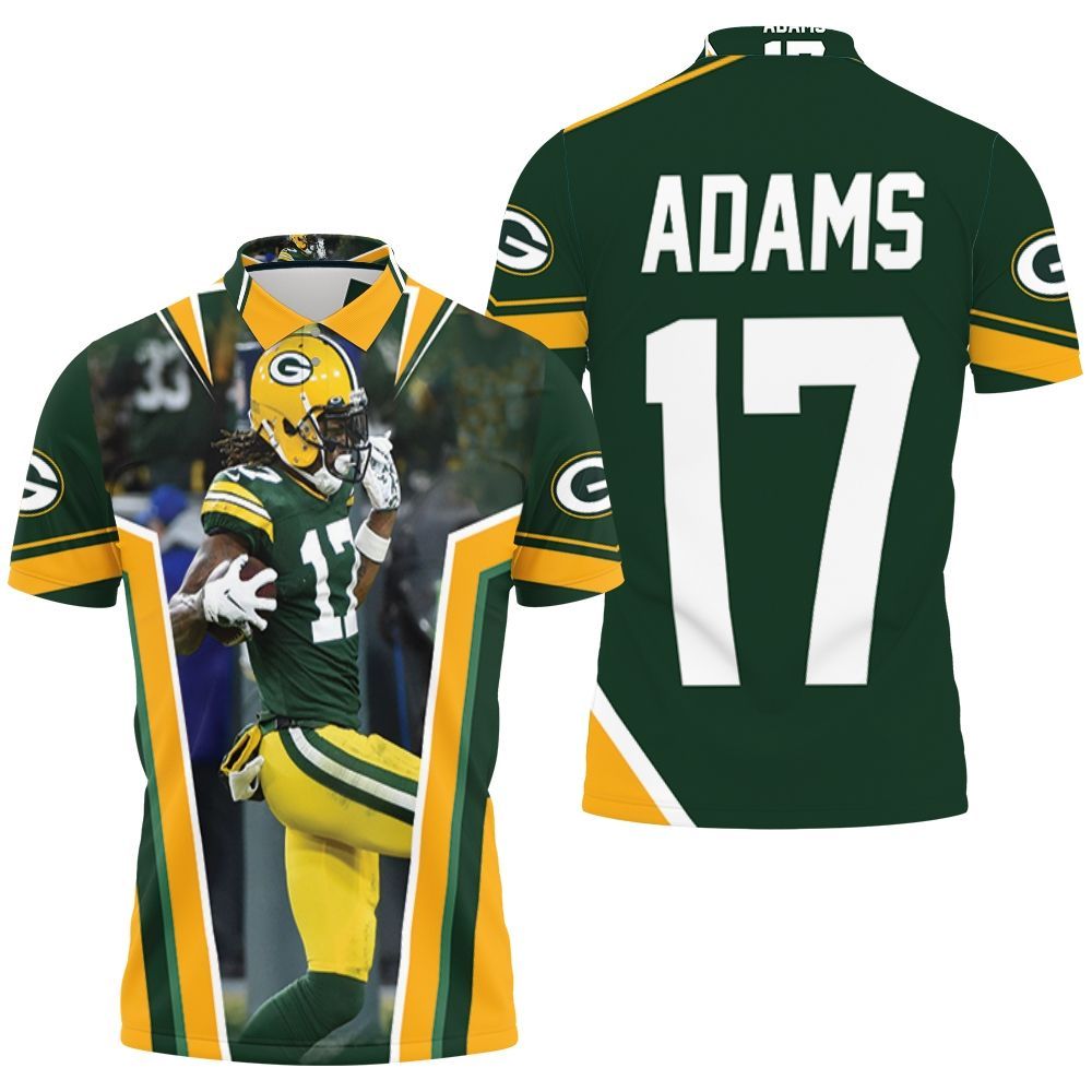 Green Bay Packer Davante Adams Legend 17 Polo Shirt Green Bay Packer Davante Adams Legend 17 Polo Shirt