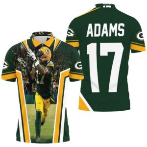 Green Bay Packer Davante Adams Legendary Polo Shirt