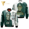 Green Bay Packers Haters Silence I Kill You Achmed Bomber Jacket