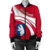 Greenland Coat Of Arms Women Bomber Jacketticket Bomber Jacket