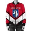 Greenland Coat Of Arms Women Bomber Lucian J5W Bomber Jacket