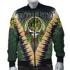 Grehan or O'Greaghan Ireland Bomber Jacket - GD Irish Legend Shamrock V Tie-Dye A7 Bomber Jacket