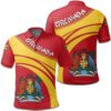 Grenada Coat Of Arms Polo Shirt Cricket Style J5W