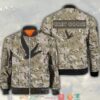Grey Goose Camouflage Bomber Jacket