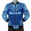 Guam Flag Polynesian Chief Men's Bomber Jacket - Bn10 Bomber Jacket
