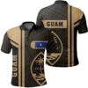 Guam Gold Polo Shirt- Boba Style - AH - J14
