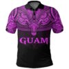 Guam (Pink) Polo Shirt Polynesian A15