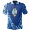 Guam Polo Shirt - Polynesian Patterns Sport Style - BN01