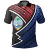 Guam Polo Shirt- bGuam Lauhala Polynesian A24