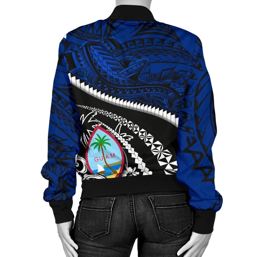 Guam-Womens-Bomber-Jacket-Polynesian-Shark-Tattoo-K4-Bomber-Jacket-1