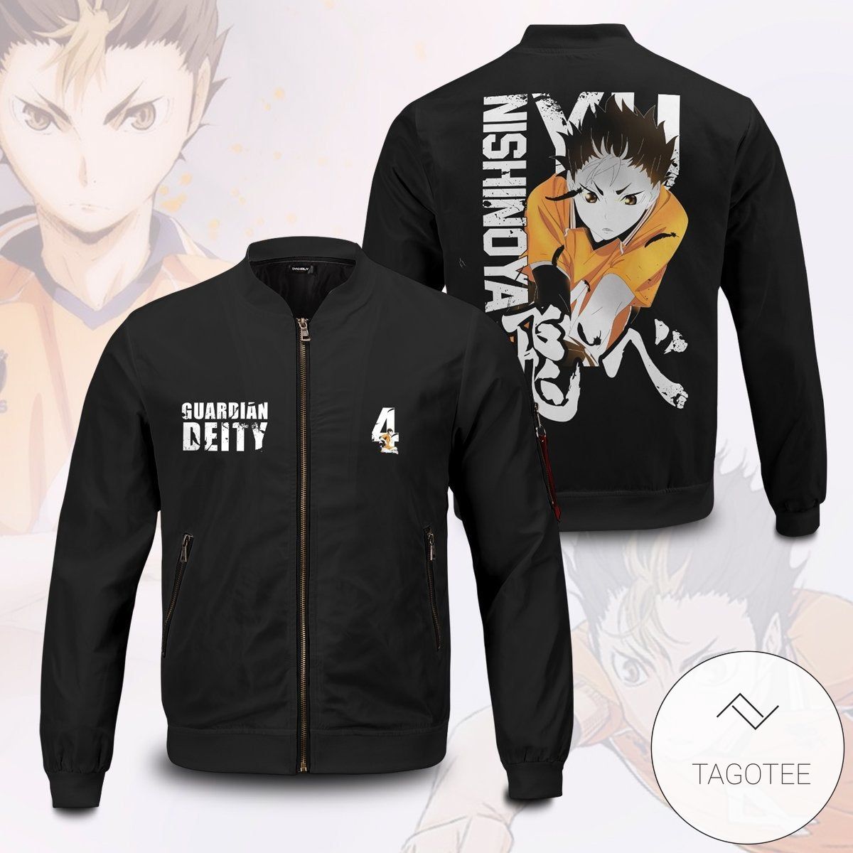 Guardian Nishinoya Bomber Jacket Guardian Nishinoya Bomber Jacket