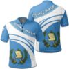Guatemala Coat Of Arms Polo Shirt Cricket Style J5W