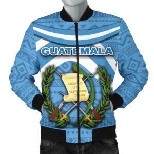 Guatemala Men Bomber Jacket - Vibes Version K8 Bomber Jacket