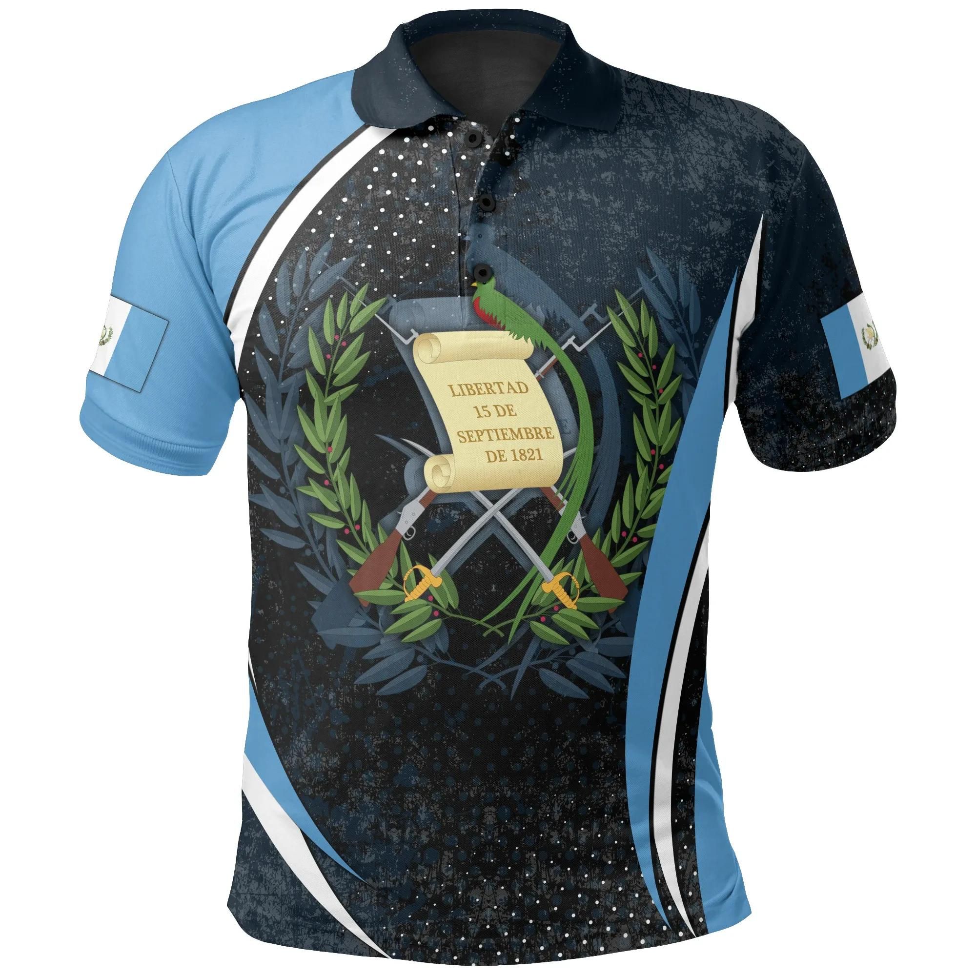Guatemala Polo Shirt - Guatemalan Spirit - BN15 Guatemala Polo Shirt - Guatemalan Spirit - BN15