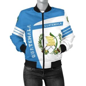 Guatemala Sport Women's Bomber Jacket - Premium Style J7 Bomber Jacket
