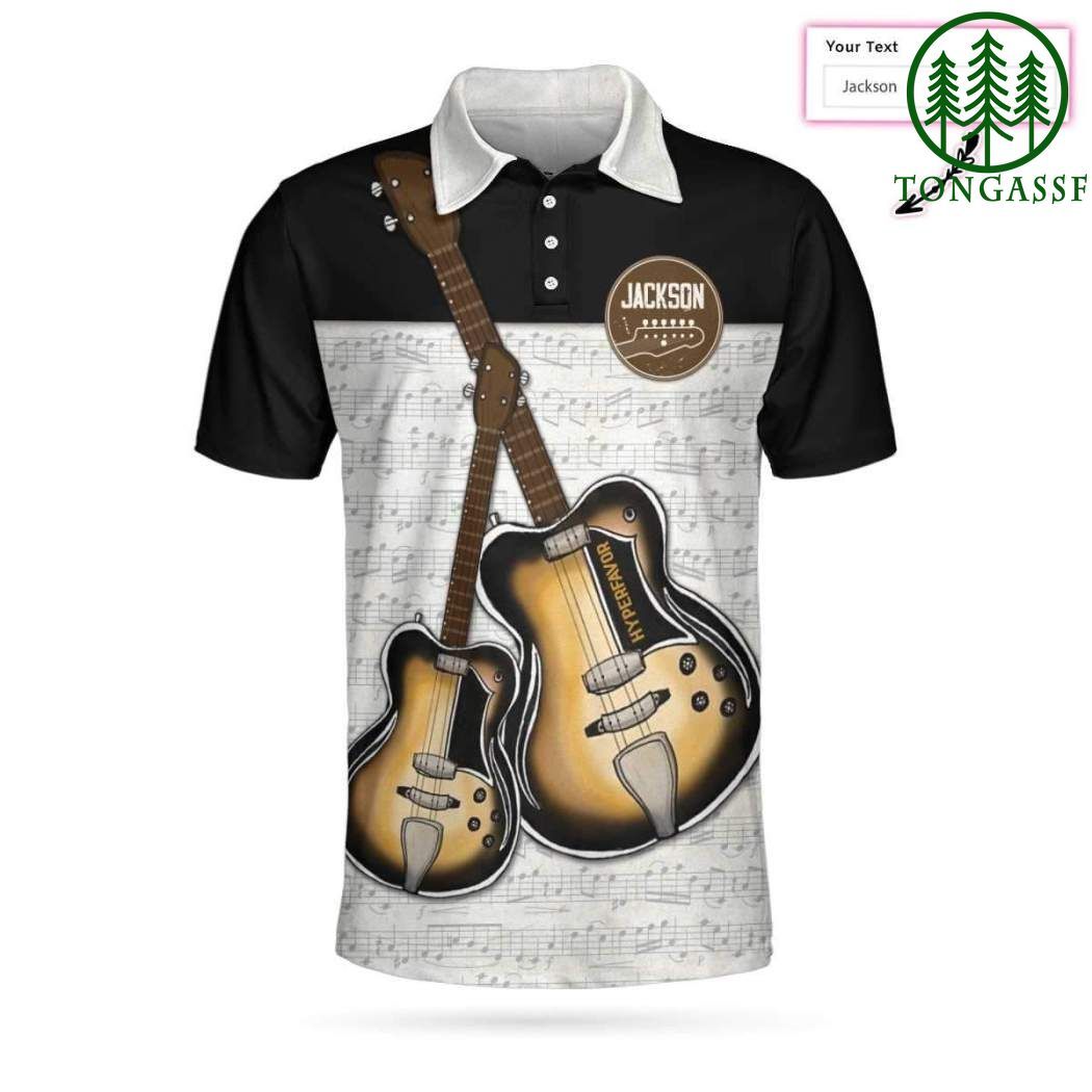 Guitarist Don’t Practice Until You Get It Right Custom Polo Shirt Guitarist Don’t Practice Until You Get It Right Custom Polo Shirt
