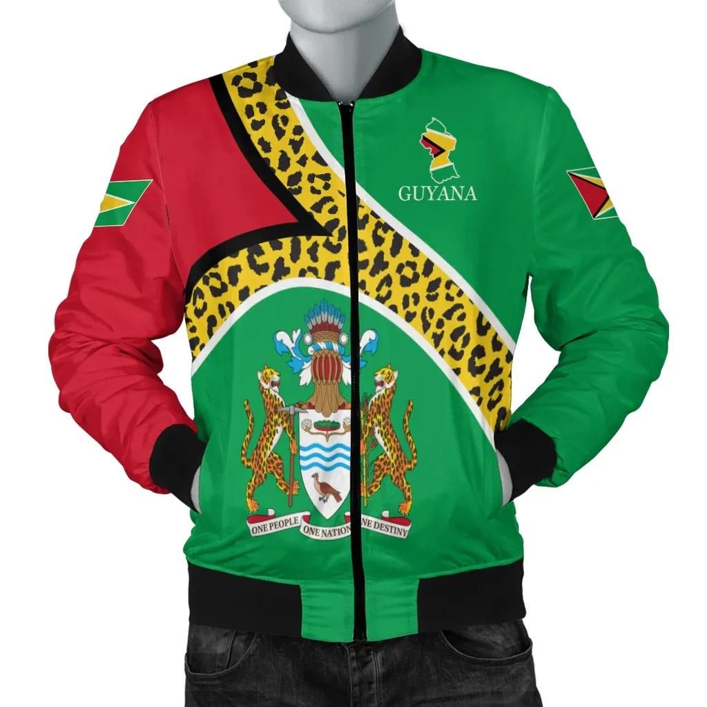 Guyana-Bomber-Jacket-Flag-Map-CoA-Limited-A15-Bomber-Jacket-1