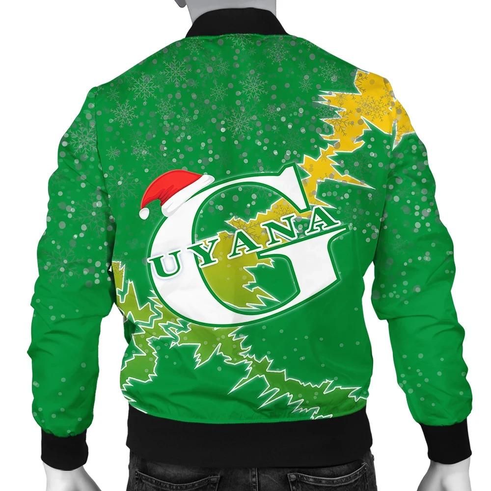 Guyana-Christmas-Coat-Of-Arms-Men-Bomber-Jacket-X-Style-J78-Bomber-Jacket-1