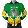 Guyana Coat Of Arms Men Bomber Jacket Lucian Style J5W Bomber Jacket