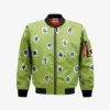Gyomei Himejima Bomber Jacket Custom KNY Cosplay Costumes Bomber Jacket
