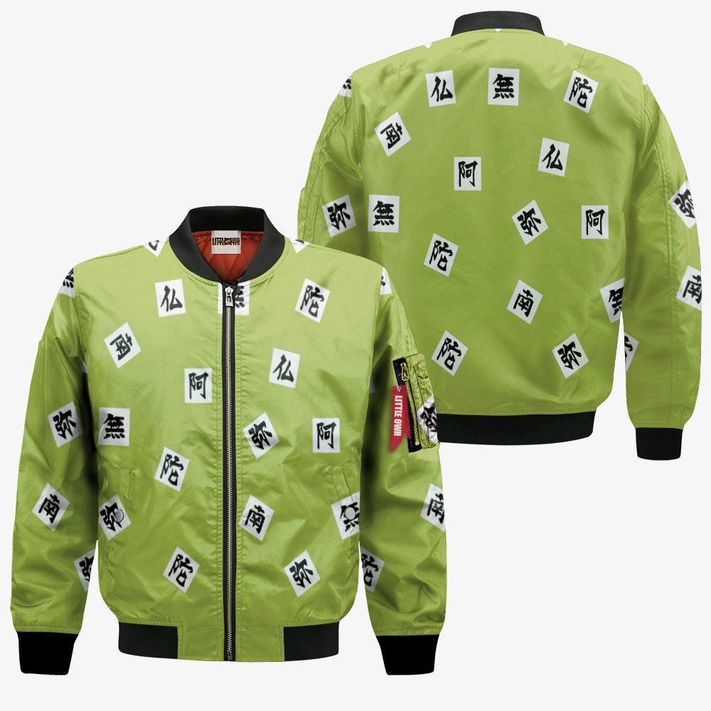 Gyomei-Himejima-Bomber-Jacket-Custom-KNY-Cosplay-Costumes-Bomber-Jacket-2