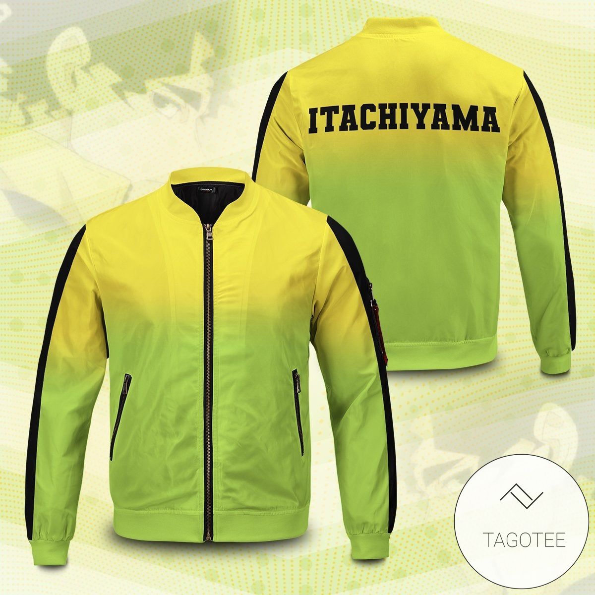 Haikyuu Itachiyama Bomber Jacket 2 Haikyuu Itachiyama Bomber Jacket 2